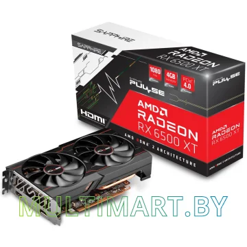 Видеокарта Sapphire Pulse Radeon RX 6500 XT Gaming OC 4GB GDDR6 (11314-07-20G) картинка 6